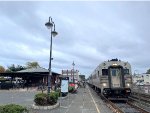 NJT Train # 4372 entering Bradley Beach Station with Comet V Cab Car # 6078 leading 